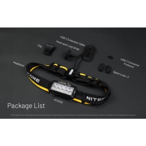 Nitecore HU2000, Lanterna Frontala 2000 Lumeni - Img 4
