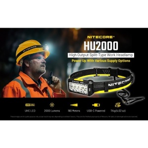 Nitecore HU2000, Lanterna Frontala 2000 Lumeni - Img 24
