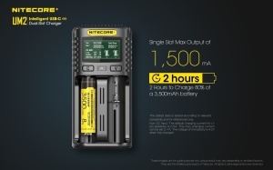Nitecore UM2 - Incarcator USB Inteligent 2 Sloturi - Img 2