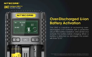 Nitecore UM2 - Incarcator USB Inteligent 2 Sloturi - Img 12