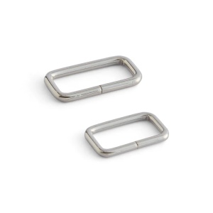 Pasanti metalici formati pentru curele de 19 si 25 mm, nichelati, set 10 buc - Tandy Leather