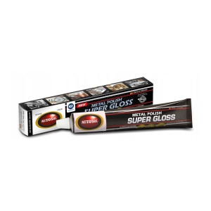 Pasta de lustruit Autosol Metal Polish Super Gloss pentru metal, plastic si fibra de sticla, 75 ml