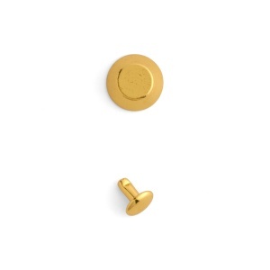 Picioruse metalice pentru genti, 12 mm, set 4 buc - Tandy Leather - imagine 8