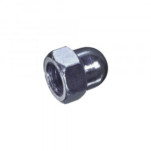 Piulite hexagonale infundate M4-M20 DIN1587 otel inox A2, 5 bucati - Img 1