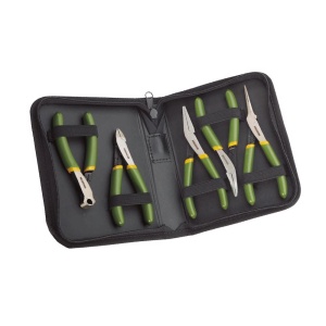 Proxxon 28150, Set de 5 clesti pentru mecanica de precizie, in husa cu fermoar