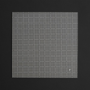 Rigla acrilica patrata 30 x 30 cm cu caroiaj (Square Foot Ruler) - Tandy Leather 3626-00