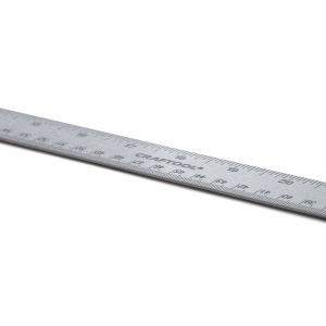 Rigla din inox cu spate de pluta, 91,44 cm (36 in) Craftool Straight Edge Ruler - Tandy Leather 3606-41 - Img 2