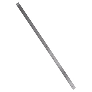 Rigla din INOX pentru pielarie cu talpa de pluta, 30 cm, Tandy Leather - Img 5