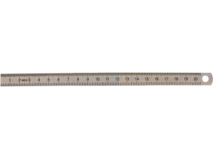 Rigla flexibila din INOX, latime 13 mm