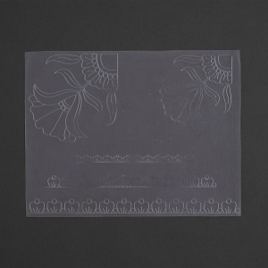 Sablon reutilizabil Craftaid, model Art Deco 1 (Art Deco 1) pentru modelaj piele - Tandy Leather 76647-00 - Img 2