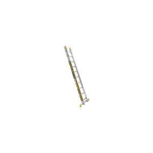 Scara aluminiu profesionala culisanta varianta largita 2x10 trepte - Img 1