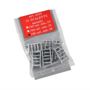 Scara metalica curbata navomodele, 22mm latime, Amati - Img 2