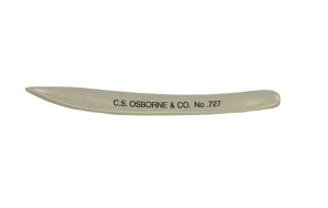 Scula de modelaj si sculptura din os pentru pielarie C.S. Osborne | Made in USA (15-20 cm)