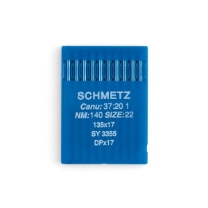 Set 10 ace Schmetz 135x pentru masini de cusut piele, marime ata 207, varf diamant - Tandy Leather 3789-67 - Img 7