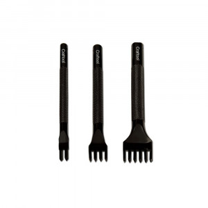 Set 3 dalti perforare pielarie, 2mm Tandy Leather