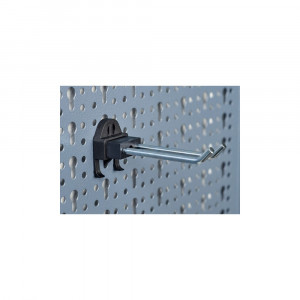 Set 4 carlige duble 75mm pentru panou perforat - Img 2