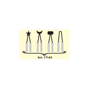 Set 4 varfuri pentru creion pirogravura,Star Tec