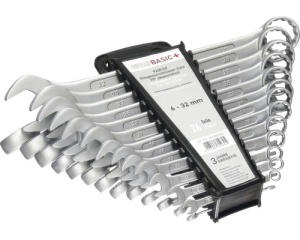 Set chei fixe inelare WGB 6-32 mm, 26 piese, crom-vanadiu