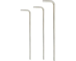 Set chei hexagonale WGB 7+8+10 mm, 3 piese, crom-vanadiu