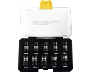 Set chei tubulare impact WGB 1/2", 10 piese