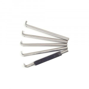 Set cutite pentru filet din HSS Proxxon 24520, 5 cutite, ax 6 mm, pentru PD 250/E si PD 400 - Img 3