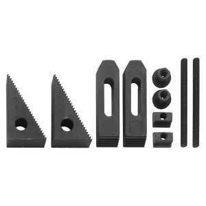 Set fixare piese frezare in trepte 10 piese 10 / 12 mm, WABECO - Img 1