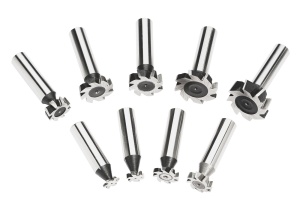 Set freze de canelare tip disc HSS, Wabeco