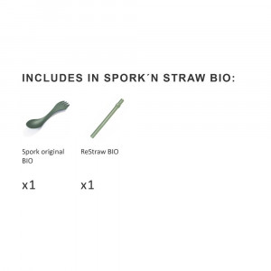Set pai si spork Spork´n Straw BIO, LIGHT MY FIRE - Img 12