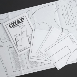 Set tipare pentru chaps (Chap Pattern Pack) - Tandy Leather 6023-00 - Img 2