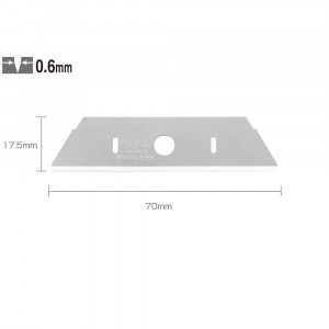 SKB-2S-R Lama cutite siguranta, inox, Olfa - Img 2