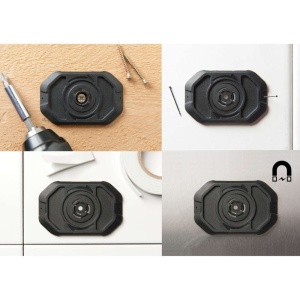 SKIL 1900 AA Nivela laser digitala cu linie, lumina rosie, raza de actiune 4.5m, margine magnetica, include 2 baterii AAA, baza suport perete, accesoriu raportor - Img 6