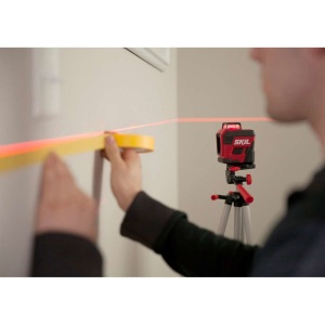 SKIL 1960 DA Nivela laser cu linie în cruce 360 garde, lumina rosie, raza actiune 20m, Accu Li-Ion, include incarcator micro USB si geanta de transport - Img 4