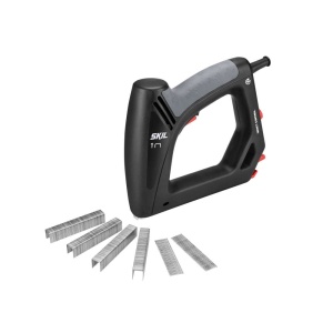SKIL 8200 AA, Capsator/ciocan electric F0158200AA, functional cu capse No.53, 8-16mm si cuie No.40, 47 si 48, 15-16mm, + accesorii - Img 1