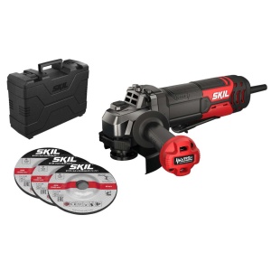 SKIL 9132 GA, Polizor unghiular AG1E9132GA, VRS+, 12000 rpm, 850W, d. max. disc 125mm, + geanta si accesorii - Img 1
