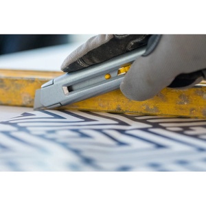 Stanley 0-10-018, Cutter interlock metalic, 165mm + o lama segmentata 18mm - Img 7