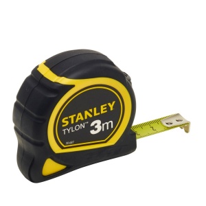 Stanley 0-30-687, ruleta Tylon 3m, tru-zero, protectie din cauciuc, anti-alunecare, 3m x 13mm, blister - Img 2