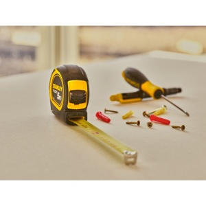 Stanley 0-30-697, ruleta Tylon 5m, tru-zero, protectie din cauciuc, anti-alunecare, 5m x 19mm, blister - Img 6