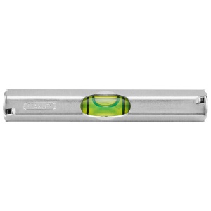 Stanley 0-42-287, nivela pentru fir din aluminiu, 8 cm, o fiola, prevazuta cu doua carlige - Img 1