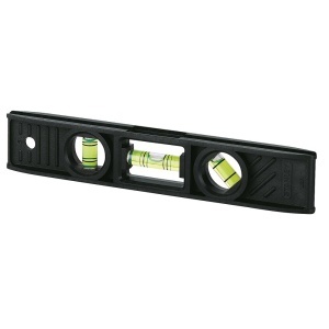 Stanley 0-42-294, nivela torpedo, din plastic, 20 cm, 3 fiole blister