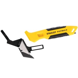 Stanley FMHT10373-0, Cutter prin tragere, pentru carton, maner cauciucat, lama trapezoidala - Img 4