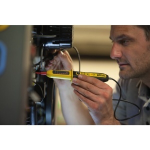 Stanley FMHT82566-0, tester de tensiune cu LED Fatmax, 400V CA/CC cu functie de disjunctor rezidual - Img 4
