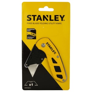 Stanley STHT10424-0, Cutter pliabil cu lama fixa, 140mm + o lama trapezoidala 62mm - Img 13