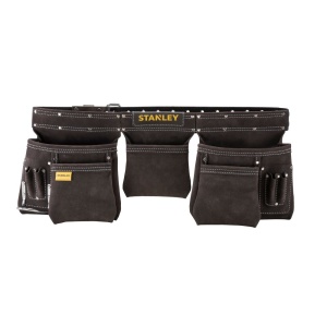 Stanley STST1-80113, curea cu buzunare din piele pentru unelte si scule, 48.6 x 6.8 x 8.9cm