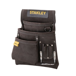 Stanley STST1-80114, suport din piele pentru curea, 3 buzunare pentru scule - Img 2