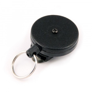 Suport de chei rotativ, retractabil cu cablu kevlar de 120 cm, Key-Bak - Img 1