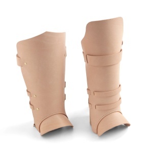 Tipar hartie aparatori de tibie (Greaves) - Tandy Leather 56449-00 - Img 2