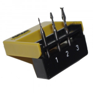 27116 Set 3 freze tungsten 1-2-3mm, , ax 3mm, Proxxon - Img 7