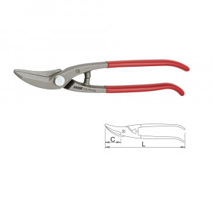 615042 Foarfeca de fasonat tabla, 280 mm, 572L 7PR, Unior - Img 2