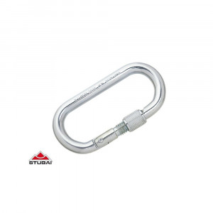 982003 Carabina din otel OVAL cu surub, Stubai