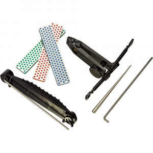 A-PROKIT Kit de ascutire Aligner Dia-Sharp Whetstone, cu pietre de ascutit diamantate in cutie robusta, DMT - Img 2
